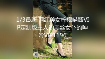 1/3最新 网红美女柠檬喵酱VIP定制版主人的黑丝女仆的呻吟VIP1196