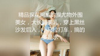  精品探花阿威约操尤物外围美女，大长腿美乳，穿上黑丝沙发后入，小马拉打车，搞的多是水