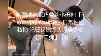 韩国清纯乖巧萝莉小母狗「Rabbyjay Couple」日常性爱私拍 肥臀粉嫩馒头逼美少女【第二弹】 (3)