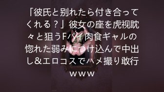 「彼氏と别れたら付き合ってくれる？」彼女の座を虎视眈々と狙うFパイ肉食ギャルの惚れた弱みにつけ込んで中出し&エロコスでハメ撮り敢行ｗｗｗ